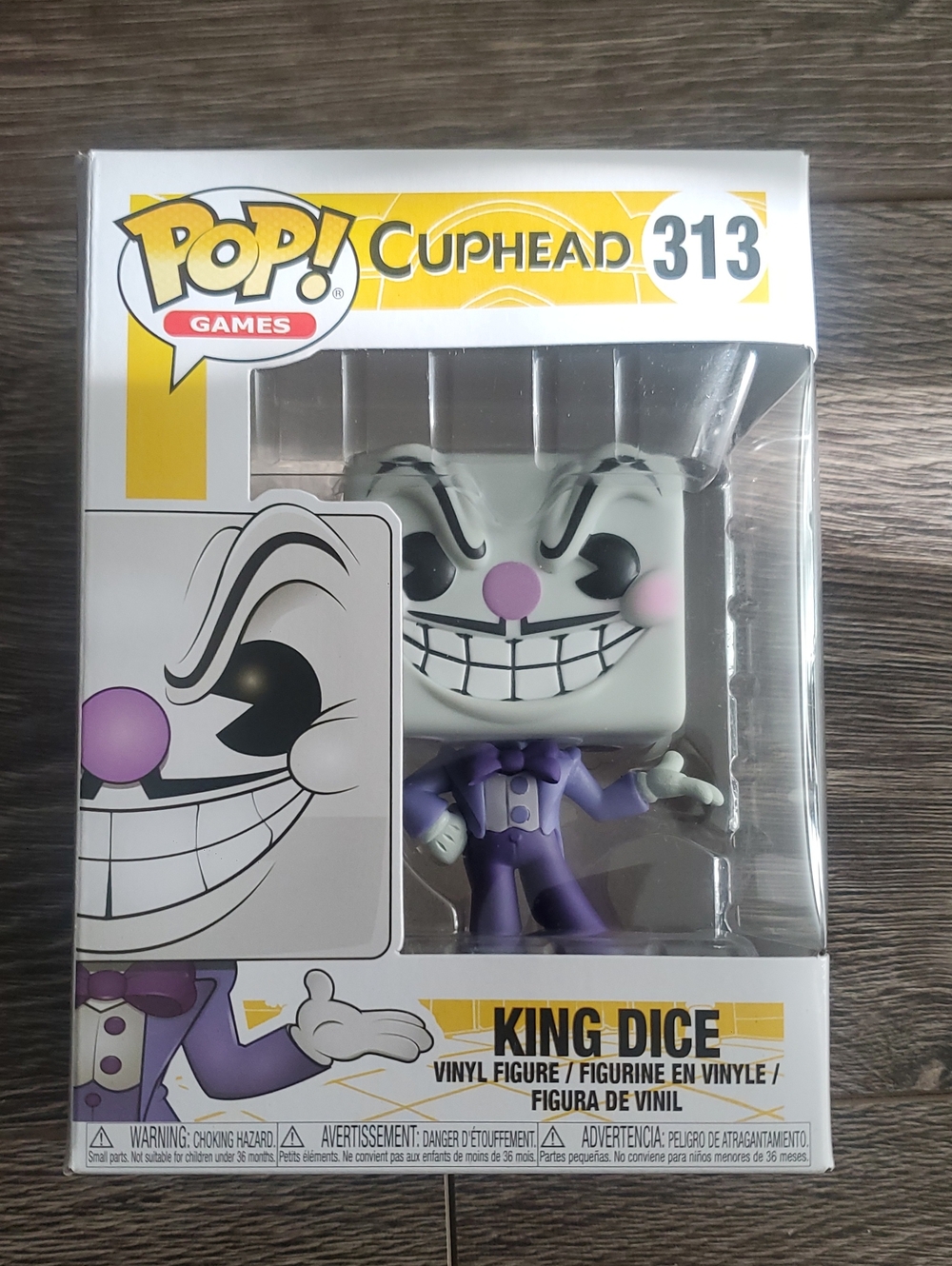 CUPHEAD King Dice #313 Funko Pop